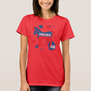 Obama-Farbe T-Shirt