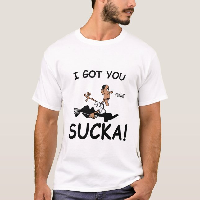 Obama Fly Swatter T - Shirt (Vorderseite)