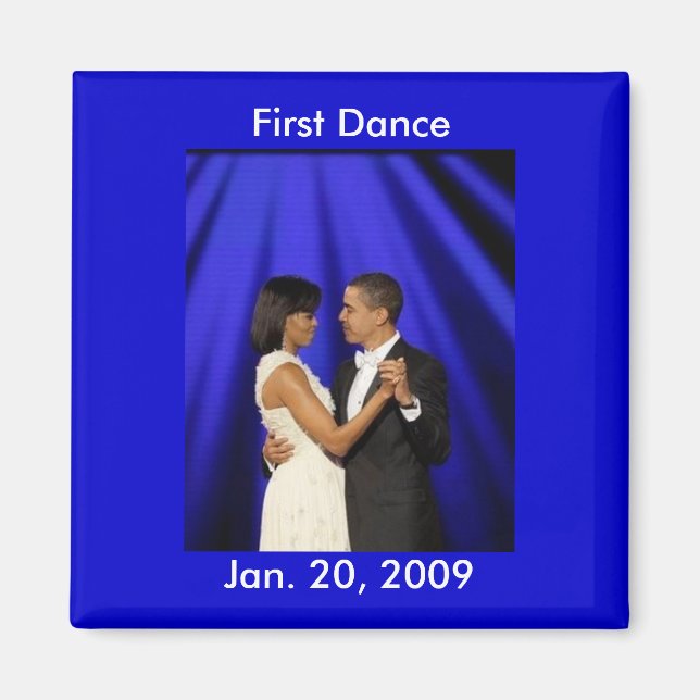 Obama formell , Erster Tanz, 20. Januar 2009 Magnet (Vorne)