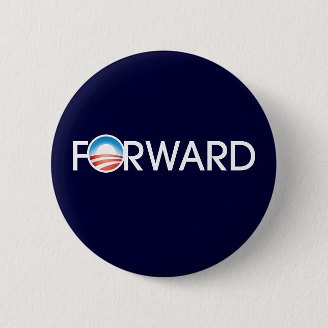 Obama Forward Logo Button (Vorderseite)
