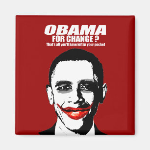 OBAMA FÜR ÄNDERUNG - DIE ALLE IHRE HAT VERLASSEN MAGNET