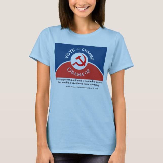 Obama für Änderung - Frauen T-Shirt (Vorderseite)