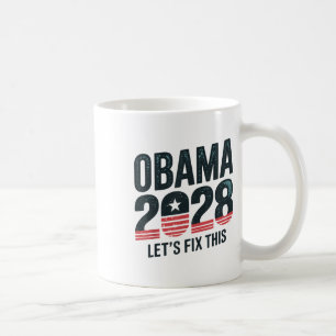 Obama für die politische Kundgebung 2028, Kaffeetasse