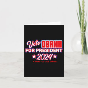 Obama für Präsident 2024 _ Michelle Obama 202 Karte
