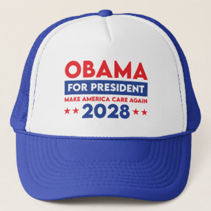 Obama für Präsident 2028 macht Amerika wieder wich Truckerkappe