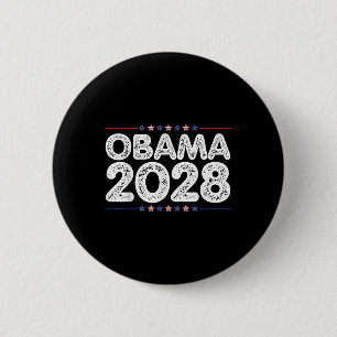 Obama für Präsident 2028 Obama 2028 für Frauen Män Button