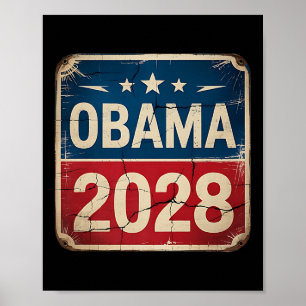 Obama für Präsident 2028 Obama 2028 Premium _9 Poster