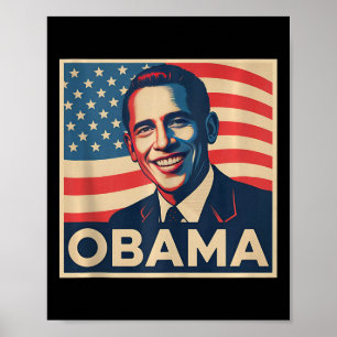 Obama Für Präsident 2028 Obama 48. Präsident Von A Poster