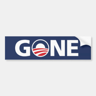 Obama, "GEGANGENER" Autoaufkleber
