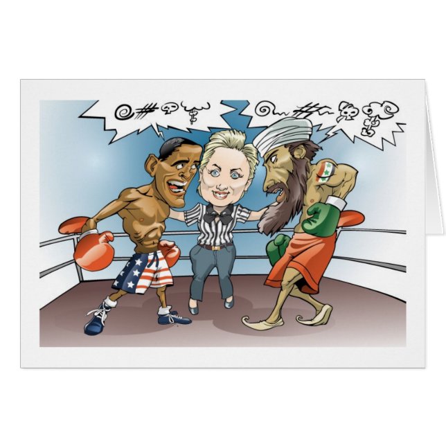 OBAMA GEGEN OSAMA (Vorderseite (Horizontal))