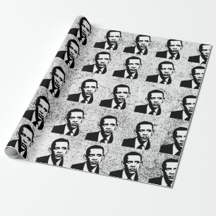 Obama Geschenkpapier