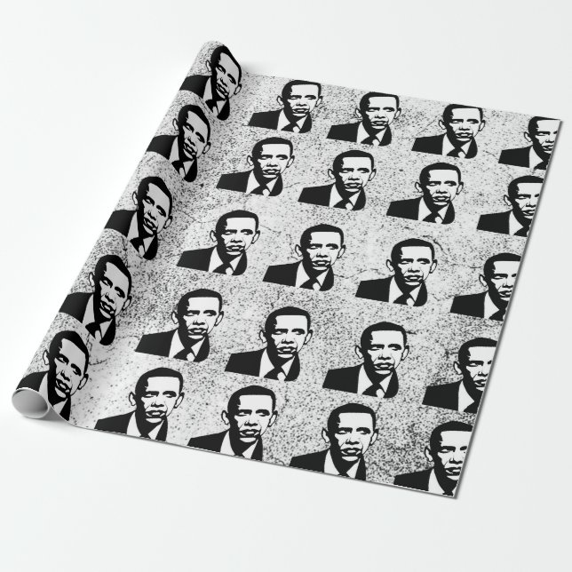 Obama Geschenkpapier (Ungerollt)