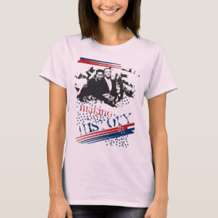 Obama Geschichte schreiben T-Shirt