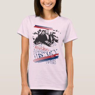 Obama Geschichte schreiben T-Shirt