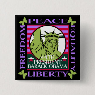 OBAMA-GEWINNE! BUTTON