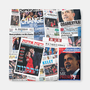 Obama-Gewinne - International versieht Magneten Magnet