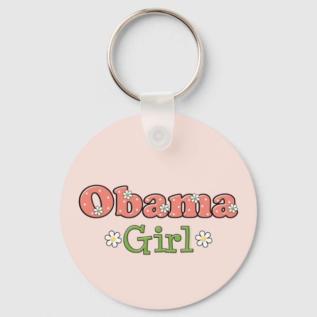 Obama Girl Key Chain Schlüsselanhänger (Vorderseite)