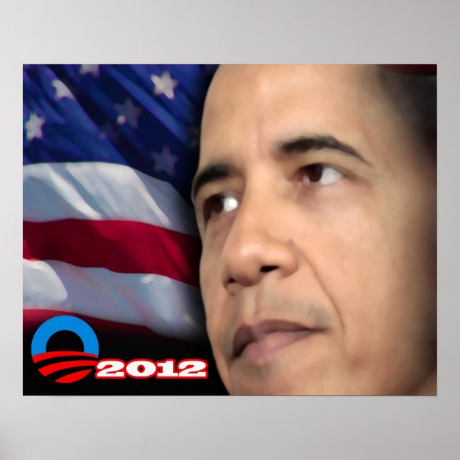Obama Glare Poster (Vorne)