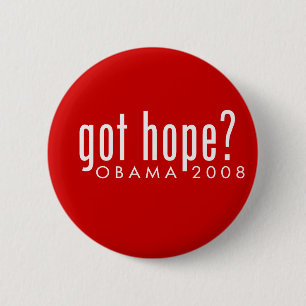 Obama got Hoffnung? Button