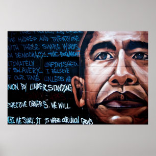 Obama-Graffiti-Plakat Poster