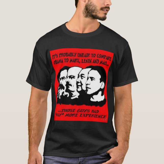 Obama hat keine Erfahrung - T-Shirt (Vorderseite)