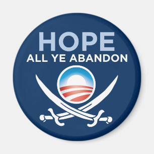 Obama-Hoffnung-All-YE-Verzicht-Knopf Magnet