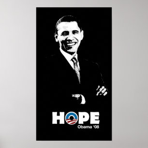 Obama: Hoffnungs-Plakat durch Budi Poster