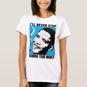 Obama: Ich stoppe nie Baby - Puppe T-Shirt