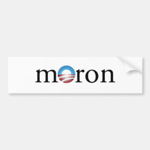 Obama-Idiot-Autoaufkleber Autoaufkleber