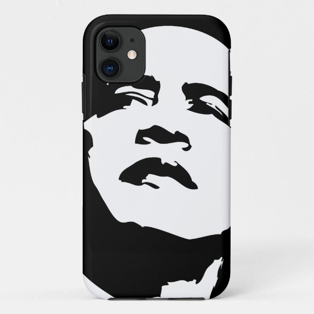 Obama iPhone 5 Fall 2012 Schwarzweiss Case-Mate iPhone Hülle (Rückseite)