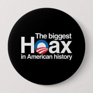 OBAMA IST DER GRÖSSTE HOKUSPOKUS IN DER GESCHICHT BUTTON