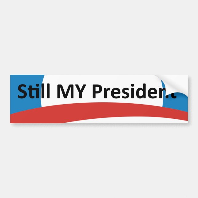 Obama ist mein Autoaufkleber Präsidenten-Dump (Vorne)