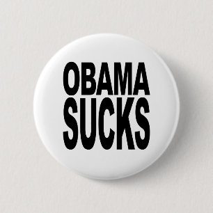 Obama ist zum Kotzen Button