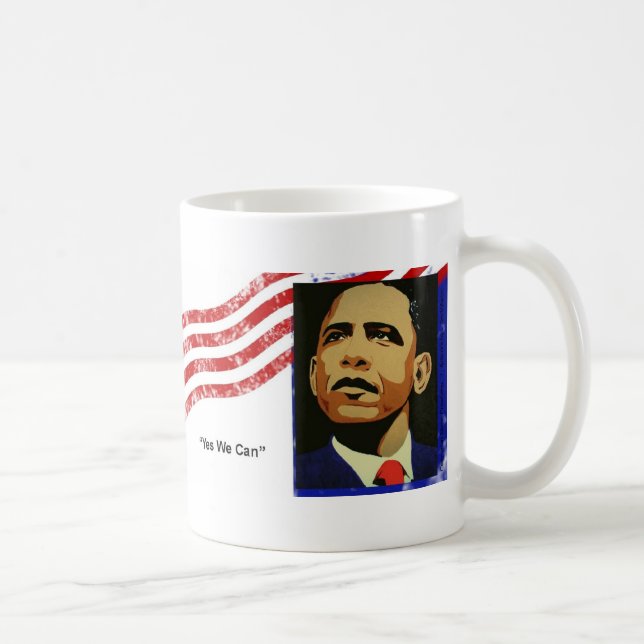 Obama/ja können wir kaffeetasse (Rechts)