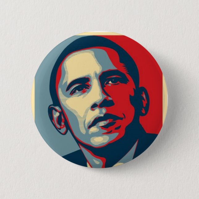 obama-ja-wir-können Sie Button (Vorderseite)