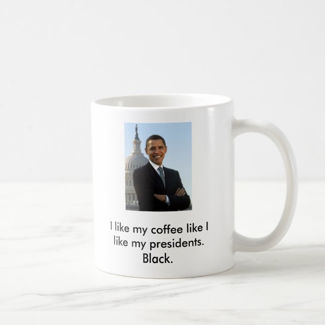 Obama-Kaffee Kaffeetasse (Rechts)
