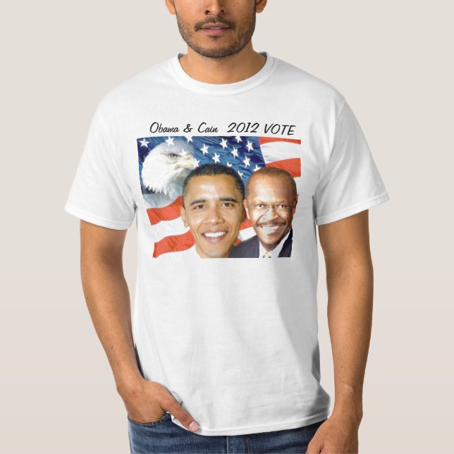Obama & Kain 2012_ T-Shirt (Vorderseite)