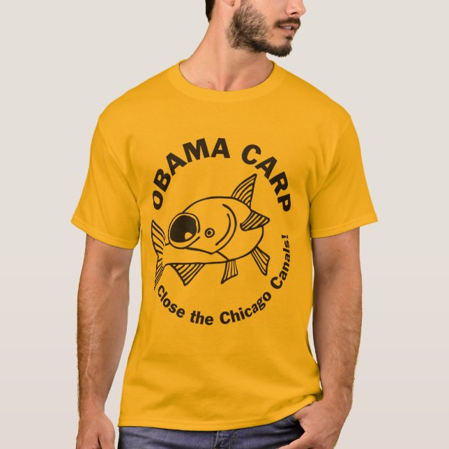 Obama-Karpfen T-Shirt (Vorderseite)