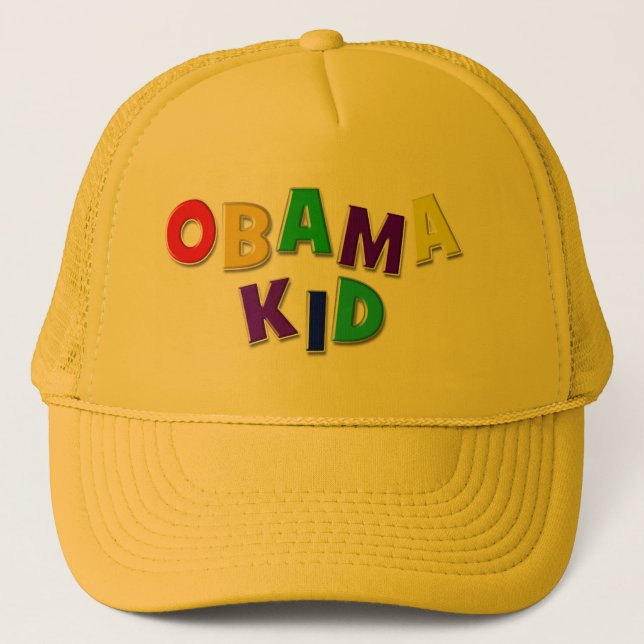 Obama-Kinderhut Truckerkappe (Vorderseite)