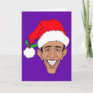 Obama Klaus Feiertagskarte