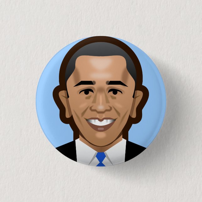 Obama-Knopf klein Button (Vorderseite)