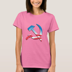 Obama-Kommunist-Symbol T-Shirt