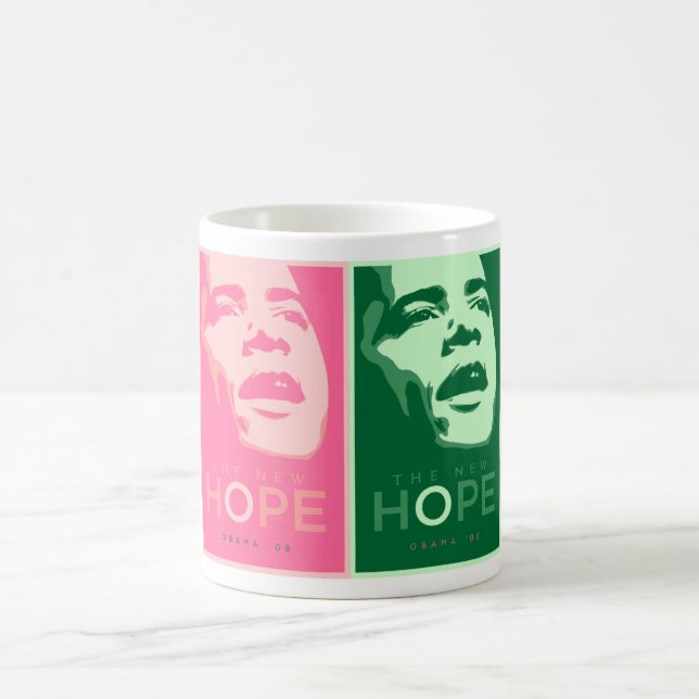 Obama "la tasse de nouvel espoir" AKA (Centre)