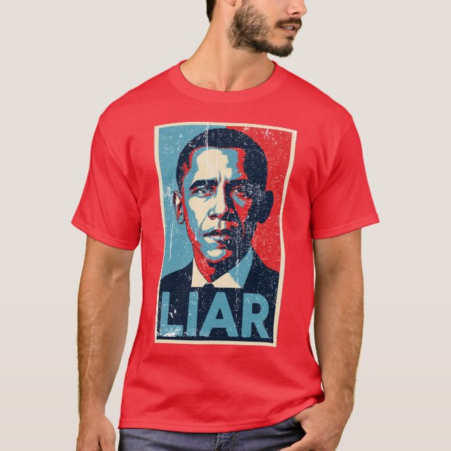 Obama Liar-Photoroom T-Shirt (Vorderseite)