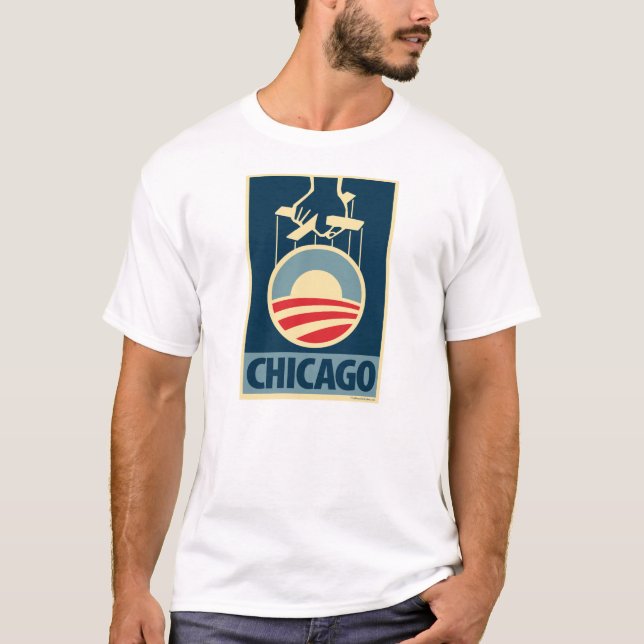 Obama-Logo - Chicago: OHP T - Shirt (Vorderseite)
