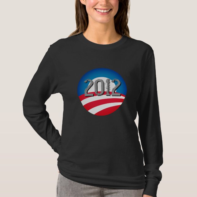 Obama-Logo-Kampagne 2012 T-Shirt (Vorderseite)