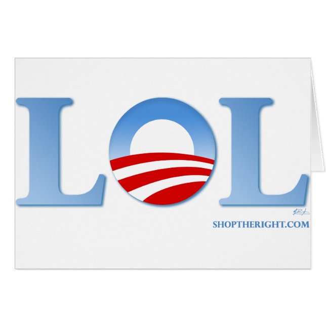 Obama LOL (Vorderseite (Horizontal))