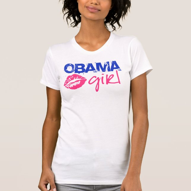 Obama-Mädchen T-Shirt (Vorderseite)