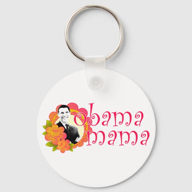 Obama Mama Schlüsselanhänger (Vorderseite)