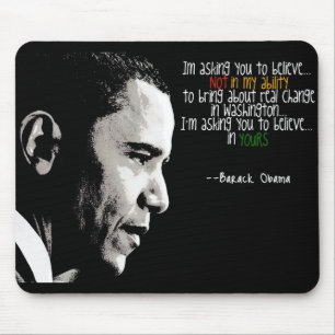 Obama-Mausunterlage Mousepad